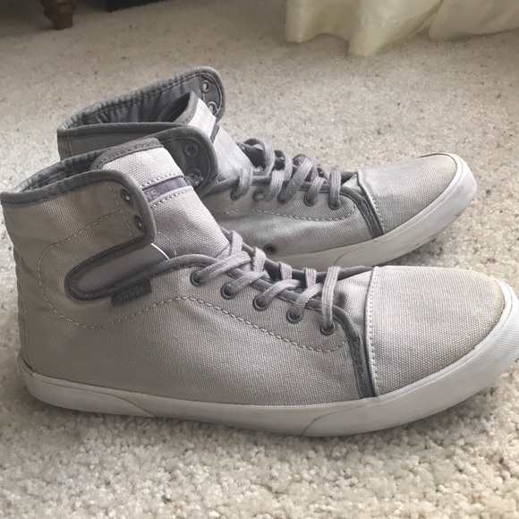 Vans Shoes - Gray High Top Vans
